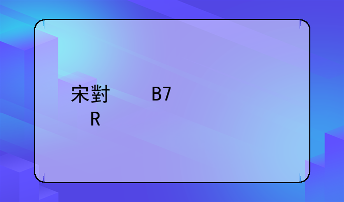 宋小名大全男孩